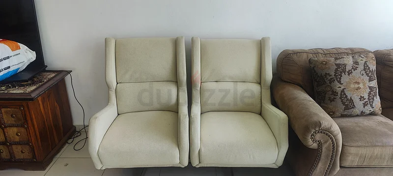 Stylish Pair of Modern 360 degrees Revolving Lounge Chairs for Sale!63212903329793111