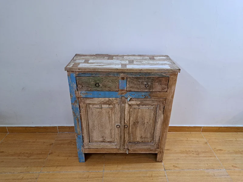 Antique Solid Wood Storage Cubed63207411894274112