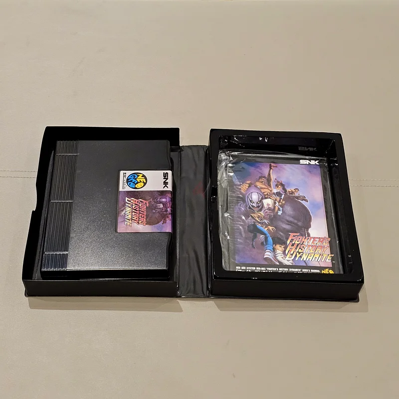Fighters History Dynamite - Intense Martial Arts Action for the Neo Geo AES! Neogeo!63205366618114111