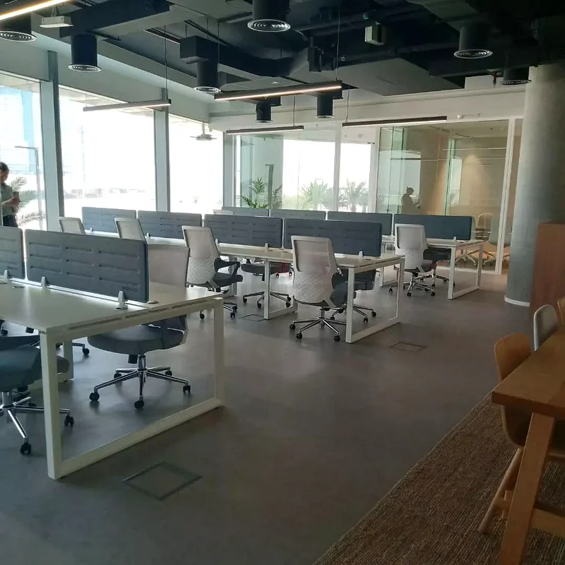 Commercial Project #officerenovation  #fitoutinteriors  #flooring  #concreatecolumns Design by @hipr63437680930050113