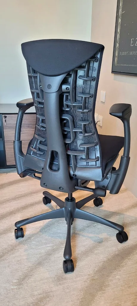 Embody Ergonomic Herman Miller Chair Black Color Fully Adjustable63211427374465111