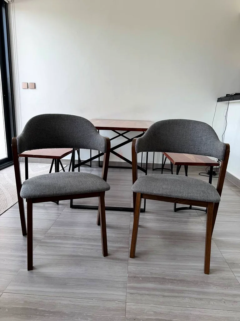 Stylish Pair of Modern Dining Chairs for Sale!63210898830594111