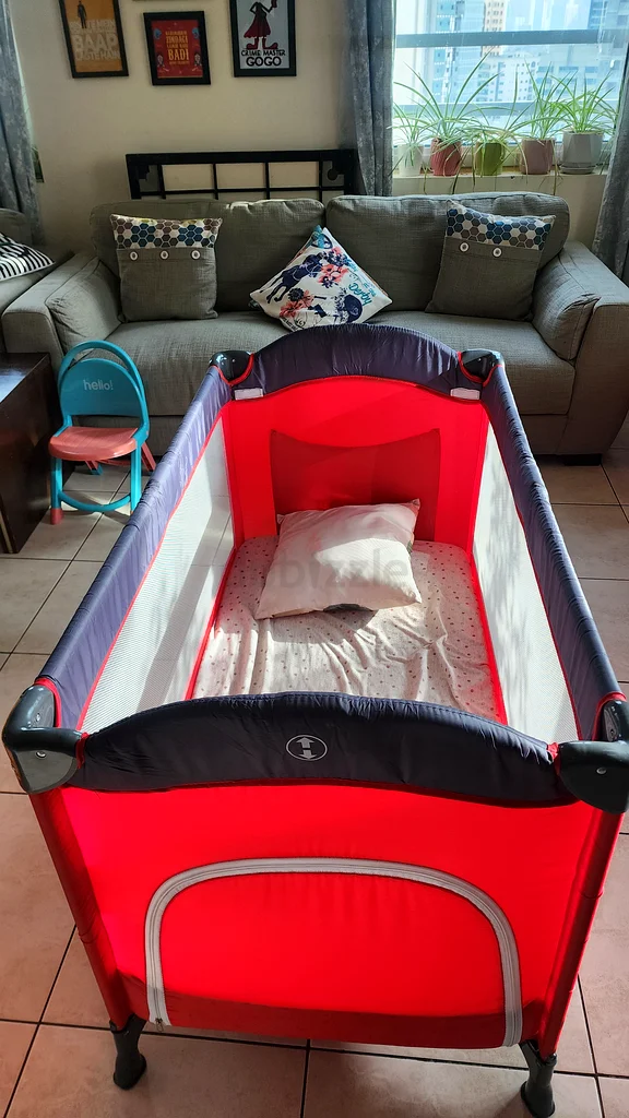 Baby portable foldable cot Like NEW63206395565315113