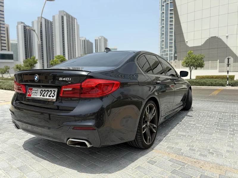 بي إم دبليو 540i مجموعة إم 2018 | حالة ممتازة | ضمان الخدمة ADM | طلاء حر63228279491330114