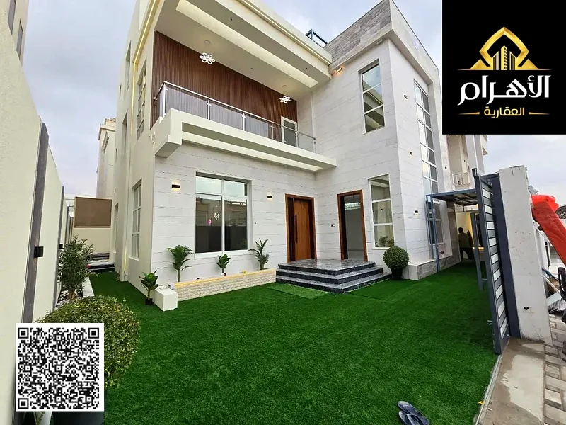 Villa for sale in Al Alia, Ajman, luxurious finishing and prime location63872180593281110