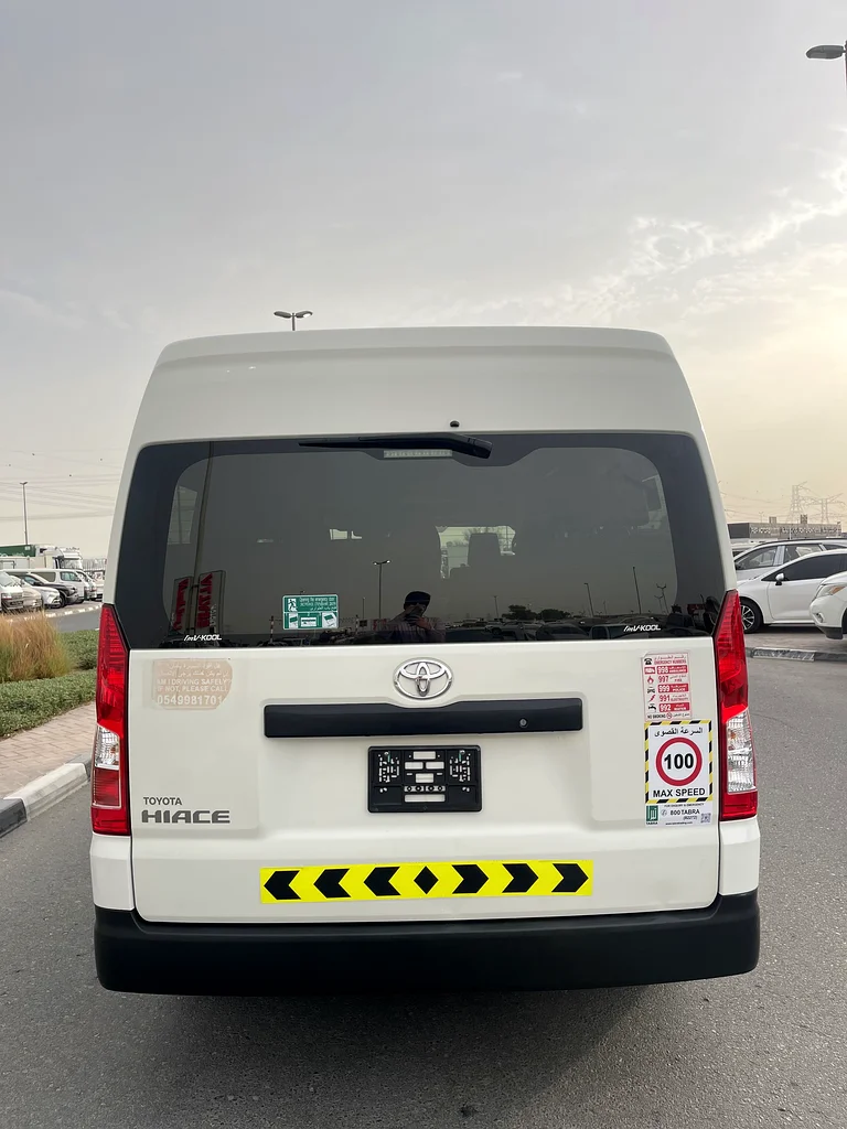 TOYOTA HIACE 2022 HIGH ROOF 13-SEAT PASSENGER VAN AUTOMATIC TRANSMISSION63401317955331113