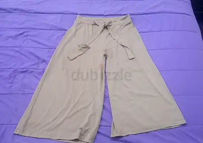 Chic Beige Wide-Leg Pants - Perfect for Any Occasion!