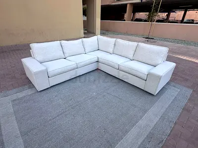 Ikea kivik corner sofa Five seater beige like a brand new