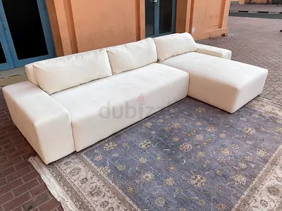 Crate barrel Stylish L shape sofa
