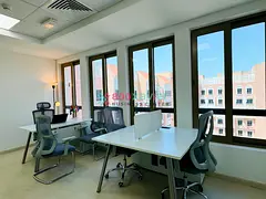 FULLY FURNISHED PHYSICAL OFFFICES || VIRTUAL OFFICE EJARI || CLOSE TO IBN BATTUTA MALL METRO ||