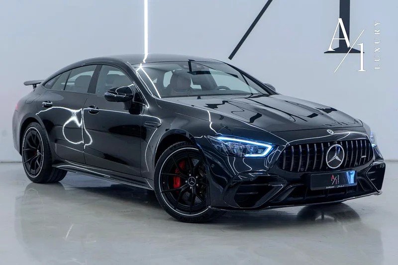 2022 Mercedes AMG GT43, Mercedes Warranty + Service Pack, Very Low Kms, GCC63399926683137112