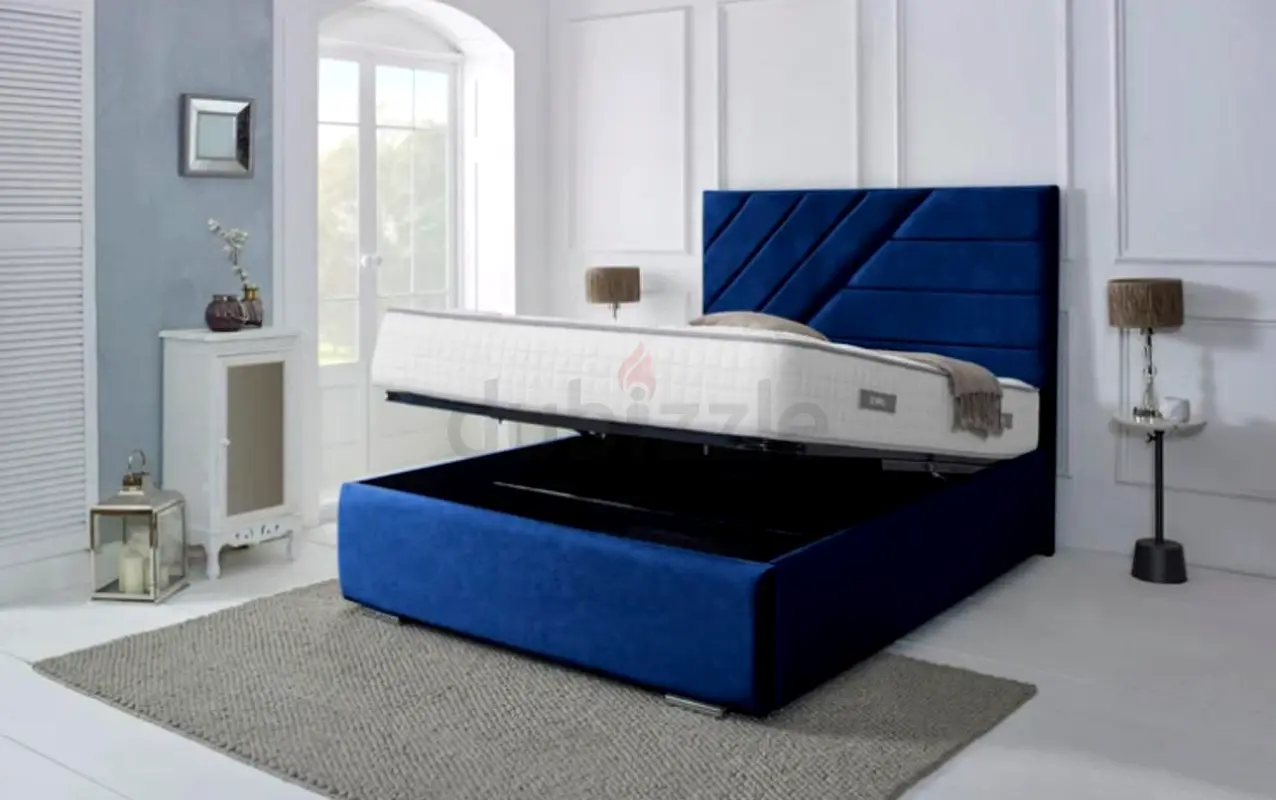Queen Size Brand New Customised Bed With Hydraulic Storage