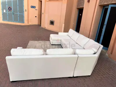 Cratebarrel axis Ushape sofa perfect condition