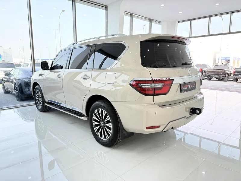 Nissan Patrol Titanium 2021, 400Hp, eight-cylinder, large/gulf beige color63405487882755113