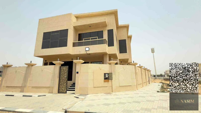 فيلا للإيجار في حي الياسمين، عجمان، فيلا زاوية على شارع 3  
3 غرف نوم، 2 صالة، مجلس، مطبخان، 5 حمامات، غرفة خادمة  
مساحتها 3014 قدم مربع، سعر الإيجار 75000632311781422091125