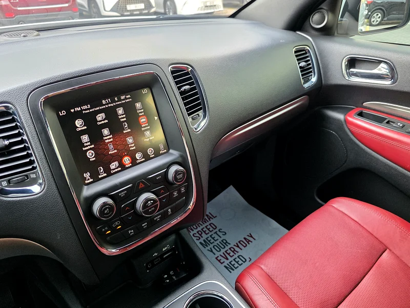 2016 Dodge Durango R/T Full option Gcc specs full service history 7 seats family SUV63231163818499113
