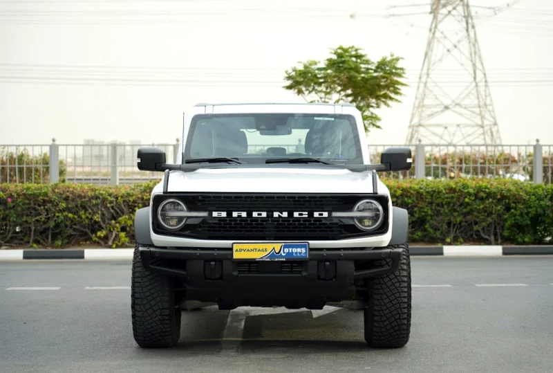 FORD BRONCO WILDTRAK 2022 WHITE GCC 47000 KM WITH DEALER WARRANTY  SERVICE CONTRACT63399878440962114