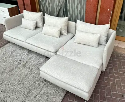 Stylishi IKEA Sodhremn and Contemporary L-Shaped Sofa for Sale!