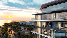1 Bedroom for Sale Mina Al Arab - Corner Unit - High Floor - Sea View
