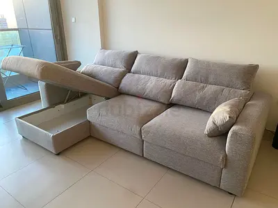 IKEA Stylish and Functional Sofa Bed with Storage
