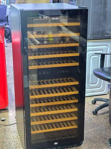 Terim brand Dual Temp wine cooler 126 bottles capacity same like new