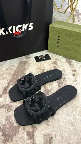 Gucci G Slide Flat Sandal ‘Black’