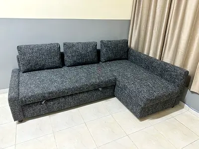 Ikea friheten l shape sofa bed