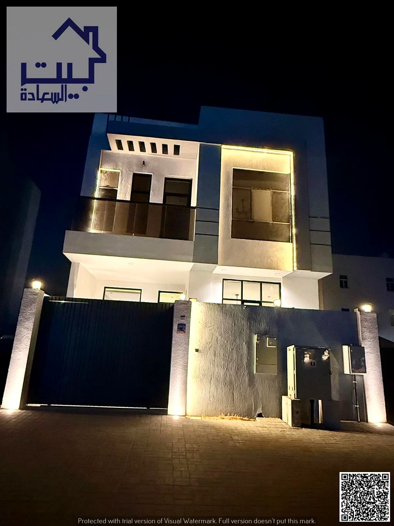 Townhouse for rent in Al Zahya district, consisting of 6 master bedrooms, a living room + a hall with spacious areas and distinctive finishes and divi632360849226251118