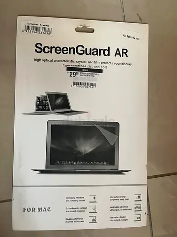 Screen guard for 12 “ macbook retina