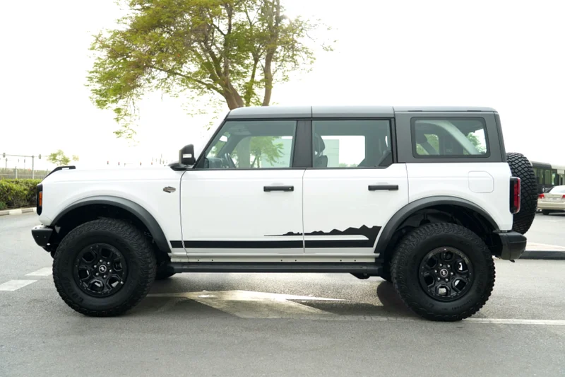 FORD BRONCO WILDTRAK 2022 WHITE GCC 47000 KM WITH DEALER WARRANTY  SERVICE CONTRACT63399878440962112