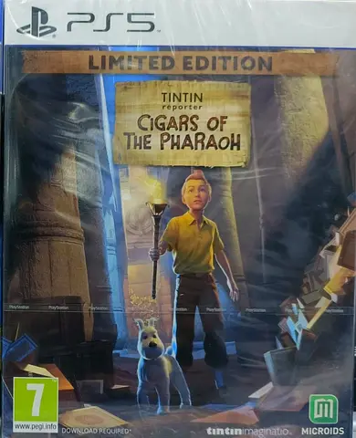 PS5 TINTIN Reporter Cigars of the Pharaoh Limited Edition Game at Wholesale Price
