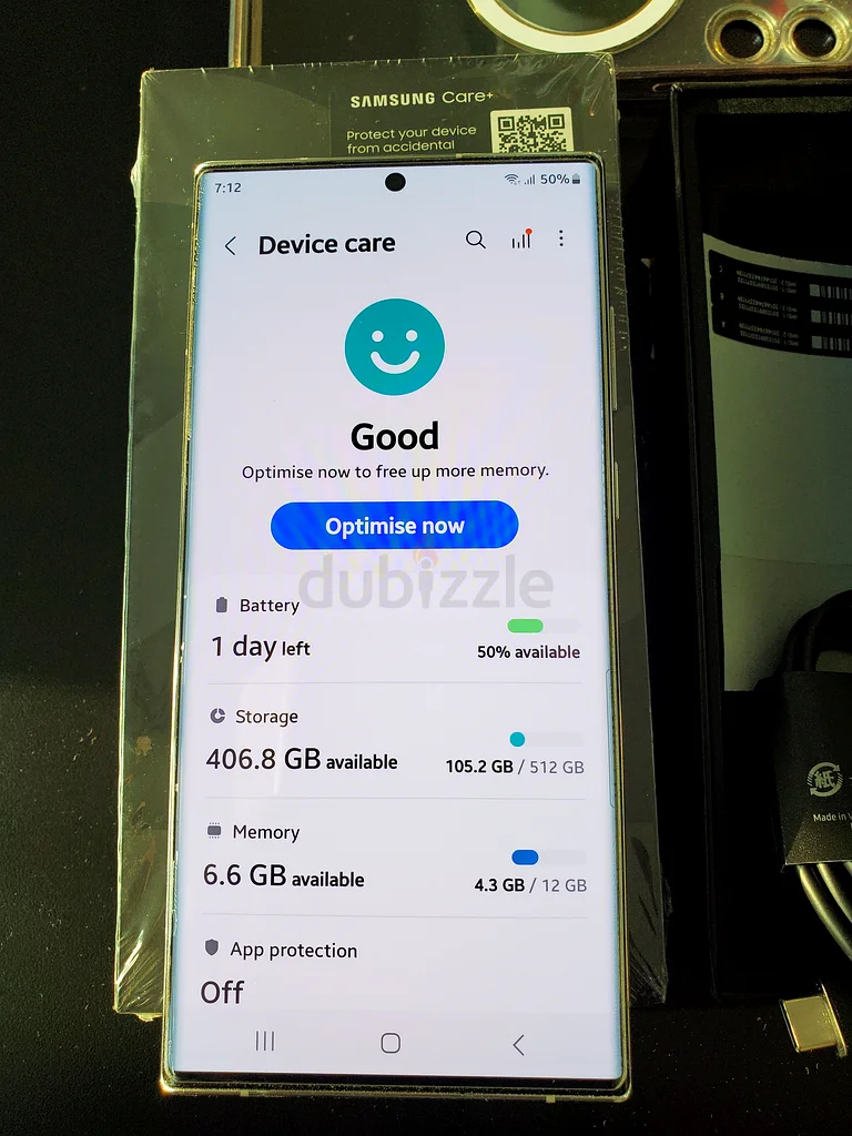 سامسونج جالكسي إس 22 الترا 512 جيجابايت، شريحتين، إصدار الإمارات63213439504129112