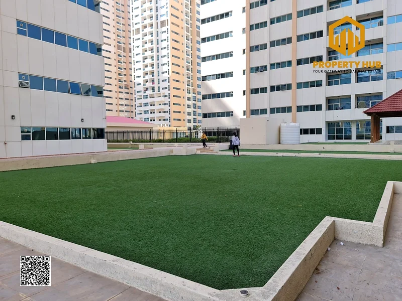 🏢 2BHK for Sale in Ajman One Tower close kitchen with 2 parking63890251691139110