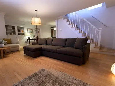Crate and barrel Stylish L-Shaped Sofa for Modern Living Rooms