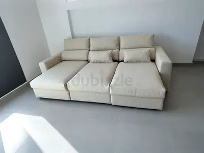 IKEA Eskilstuna L Shape Stylish  Comfortable Sofa - Perfect for Your Living Room!