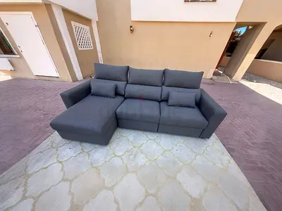 IKEA Eskilstuna Stylish L-Shaped Grey Sofa bed  for Your Living Room