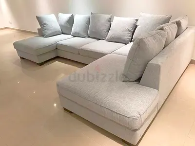 The one Kingstone Stylish Grey L-Shaped Sofa for Sale!