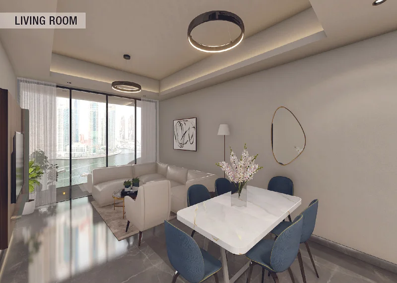 Elegant 3 Bedroom Unit | High-End Finishes | Ajman Creek Tower63877988502275114