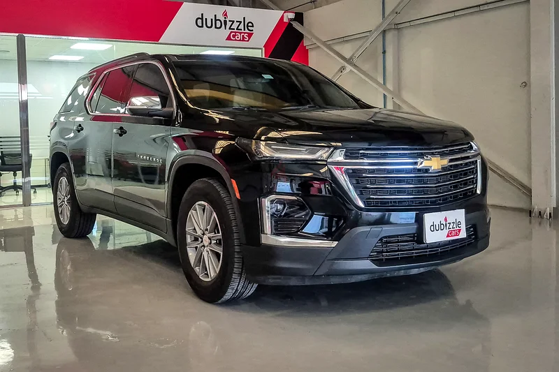 AED 1429/month | 2023 Chevrolet Traverse LT | GCC Specs | Ref#351501633985598960651111