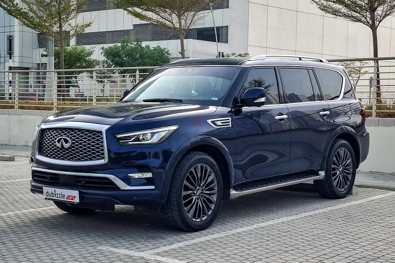 3465 درهم/شهر | إنفينيتي QX80 سينسوري 2023 | مواصفات دول مجلس التعاون الخليجي | رقم المرجع#34965563398551094657112