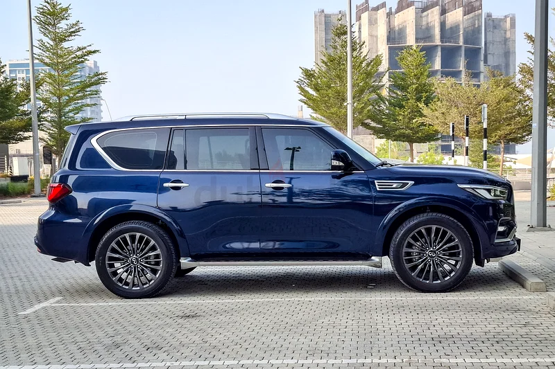 3465 درهم/شهر | إنفينيتي QX80 سينسوري 2023 | مواصفات دول مجلس التعاون الخليجي | رقم المرجع#34965563398551094657113
