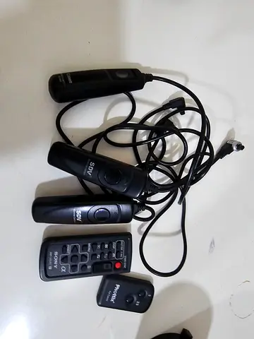 Different camera remote control