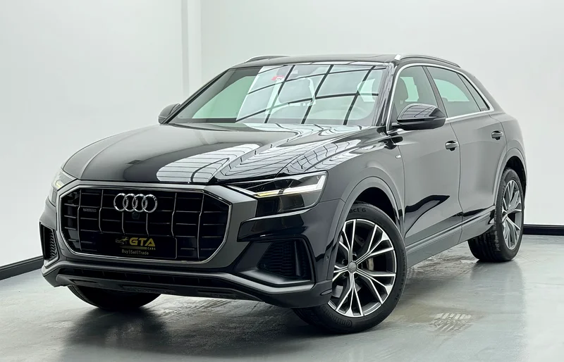 2019 Audi Q8 55 TFSI quattro S Line, 1-year warranty, full agency service history, GCC specification633986133912351123