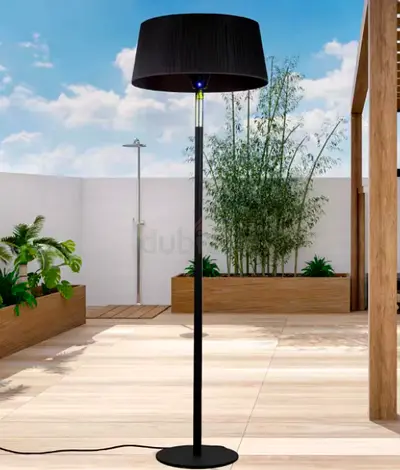 88.1 in. 1500-Watt Sol Indoor/Outdoor Electric Heater Plug-In Lamp