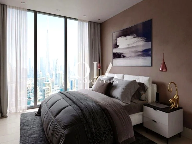 High-Floor 1BR | Corner | Meydan + Villa Views64017854325633111