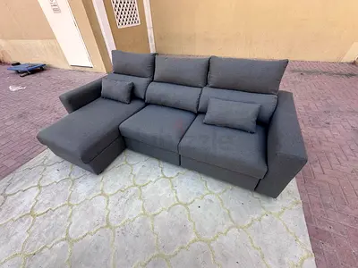 IKEA Eskilstuna L Shape Sofa bed with storage