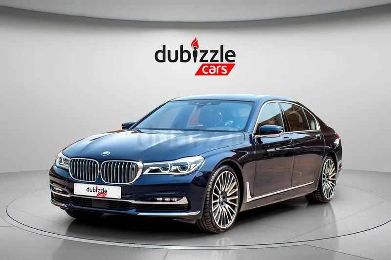 1575 درهم/شهريًا | سيارة BMW سلسلة 7 من عام 2017 | مواصفات خليجية | رقم المرجع #35003463411931129857112