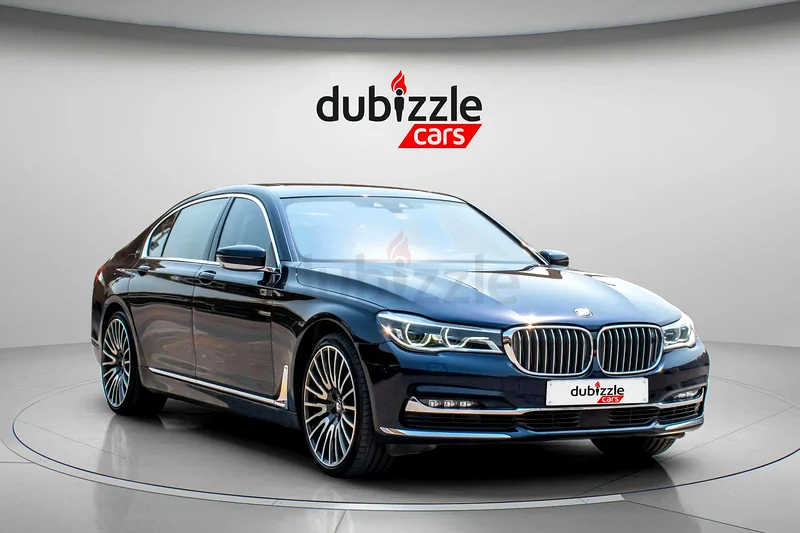 AED 1575/month | 2017 BMW 7-Series  | GCC Specs | Ref#350034634119311298571119
