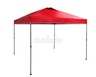 10 ft. x 10 ft. Red Instant Canopy Pop Up Tent