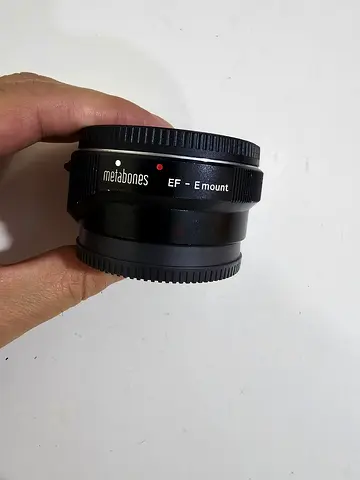 Metabones adaptor for sony EF to E mount